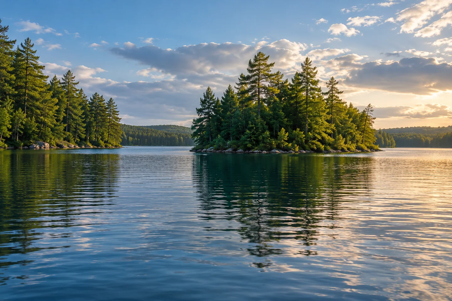 Balch Pond — AI-generated editorial illustration