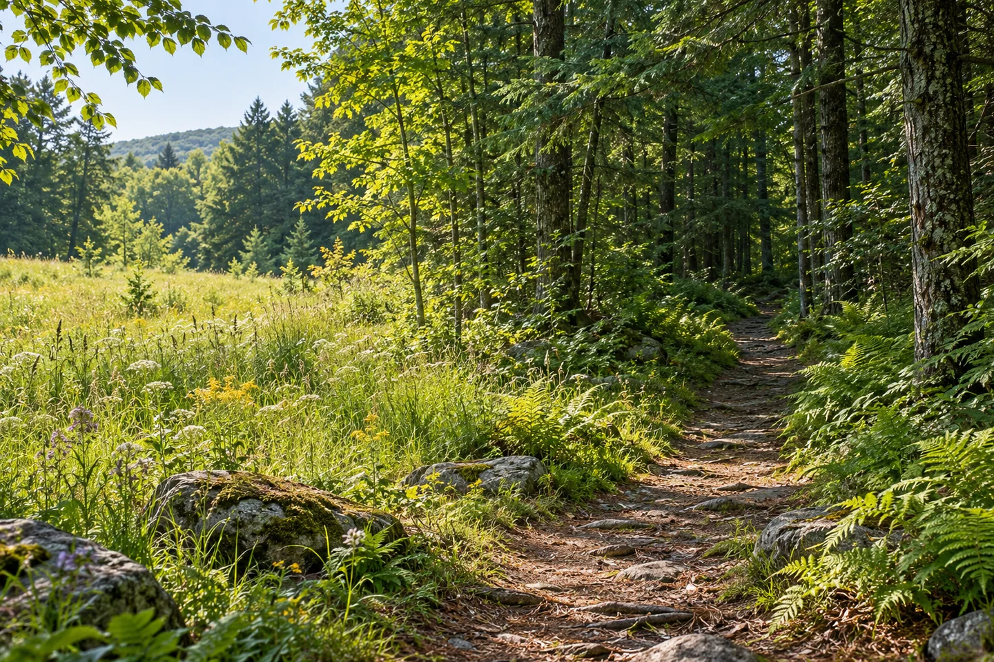 Cambridge Woodlands Preserve — AI-generated editorial illustration