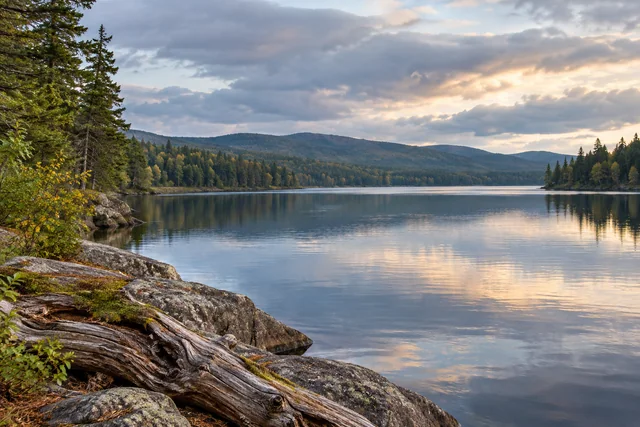 Churchill Lake — AI-generated editorial illustration