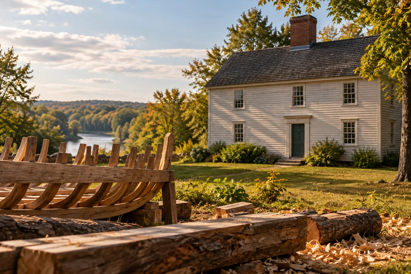 Colburn House State Historic Site — AI-generated editorial illustration