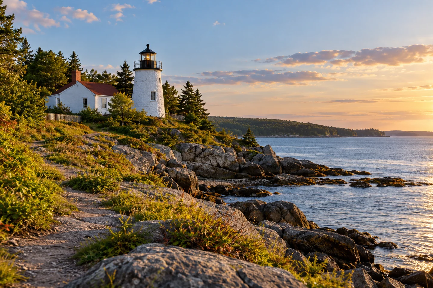 Dyce Head Light — AI-generated editorial illustration