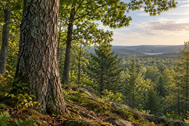 Georgia Fuller Wiesendanger Wildlife Protection Area — AI-generated editorial illustration