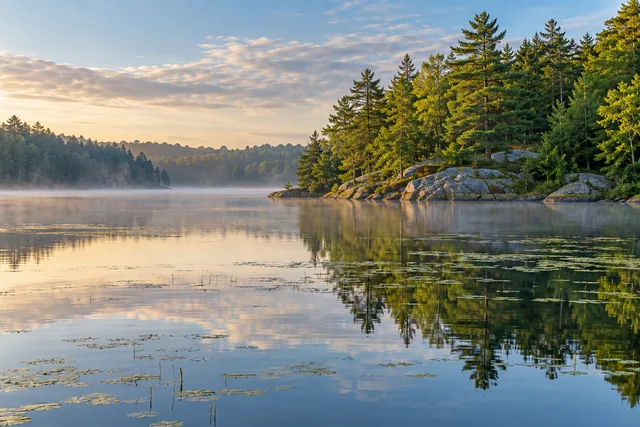 Knickerbocker Lake — AI-generated editorial illustration