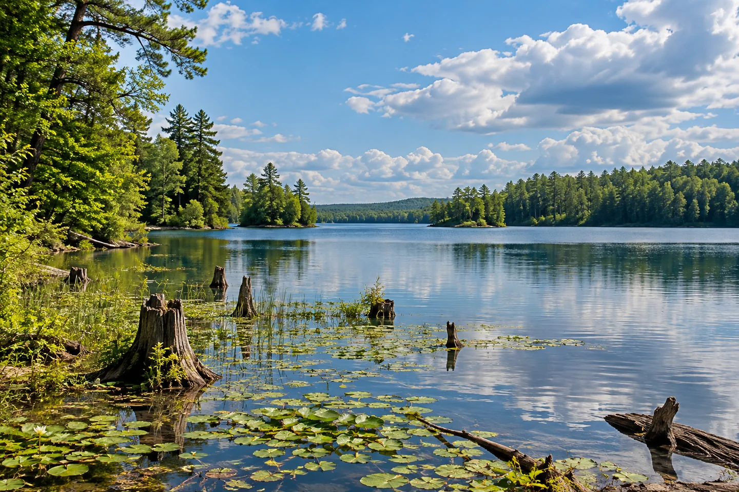 Lake Arrowhead — AI-generated editorial illustration
