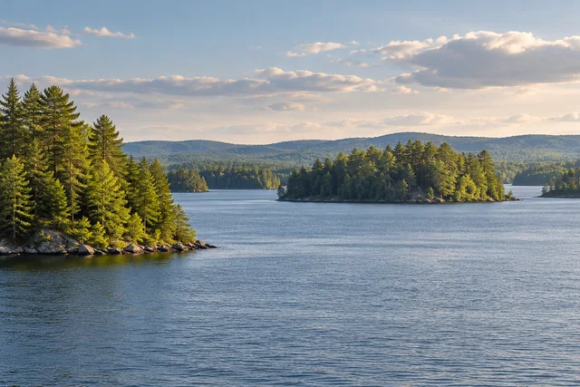 Lake St. George — AI-generated editorial illustration