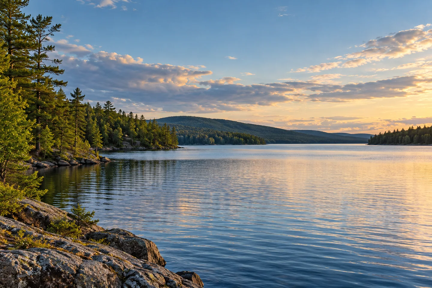 Lower Sysladobsis Lake — AI-generated editorial illustration
