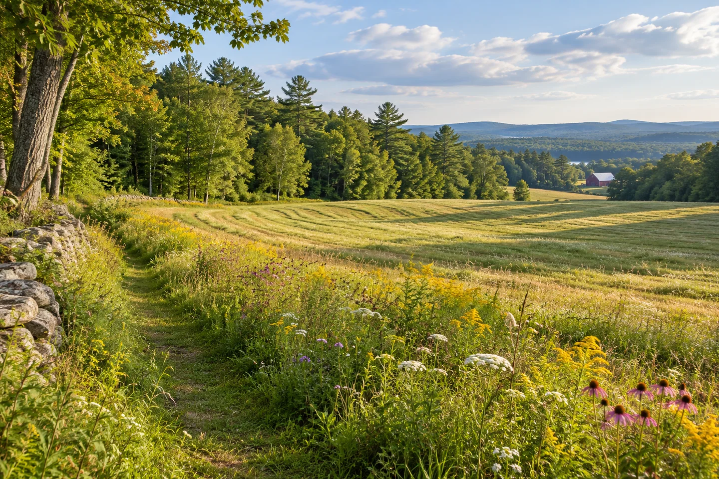 Parkman Hill Farm — AI-generated editorial illustration