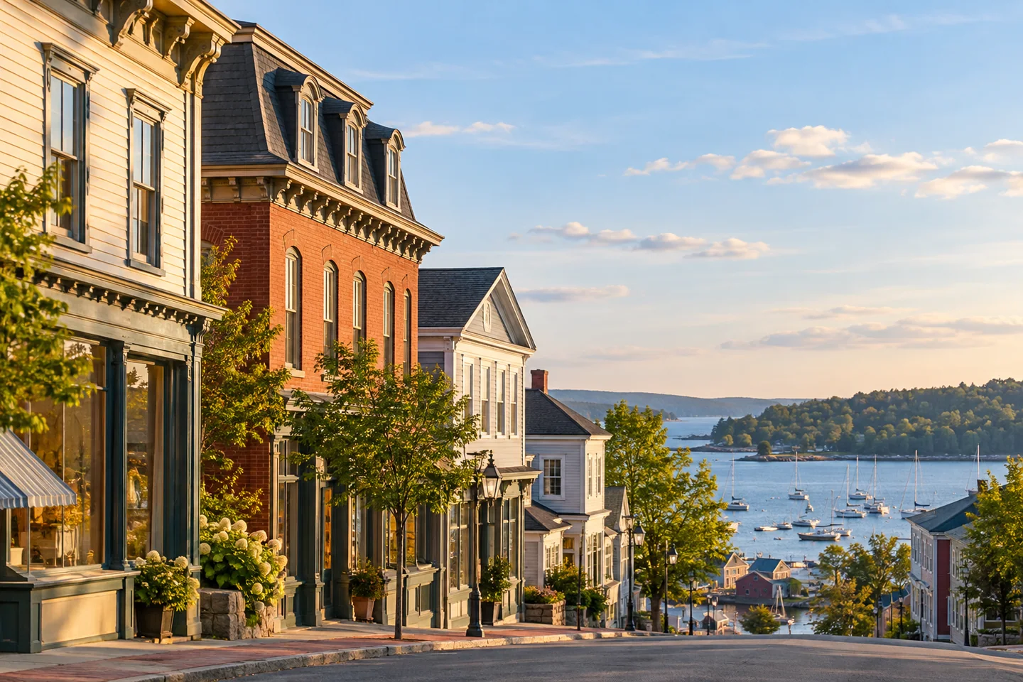 Rockport Historic District — AI-generated editorial illustration