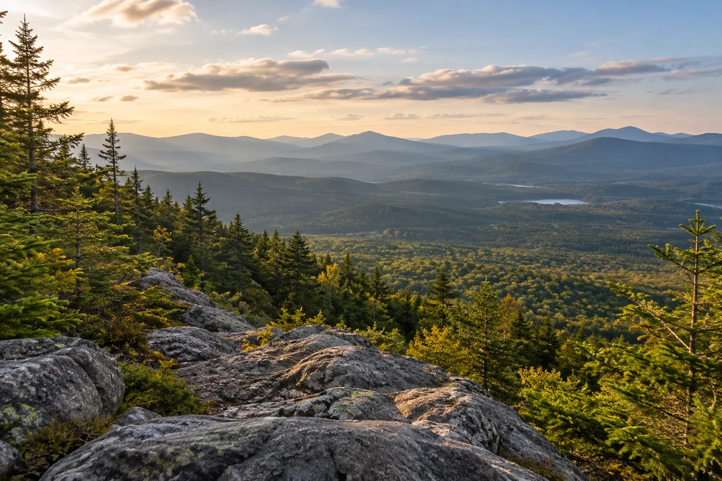 Round Mountain — AI-generated editorial illustration