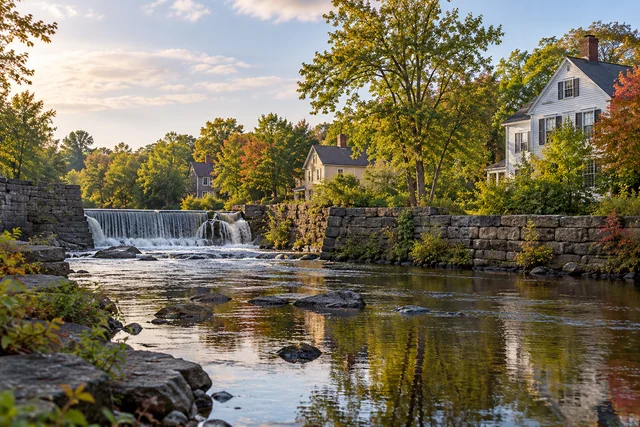 Stroudwater Historic District — AI-generated editorial illustration