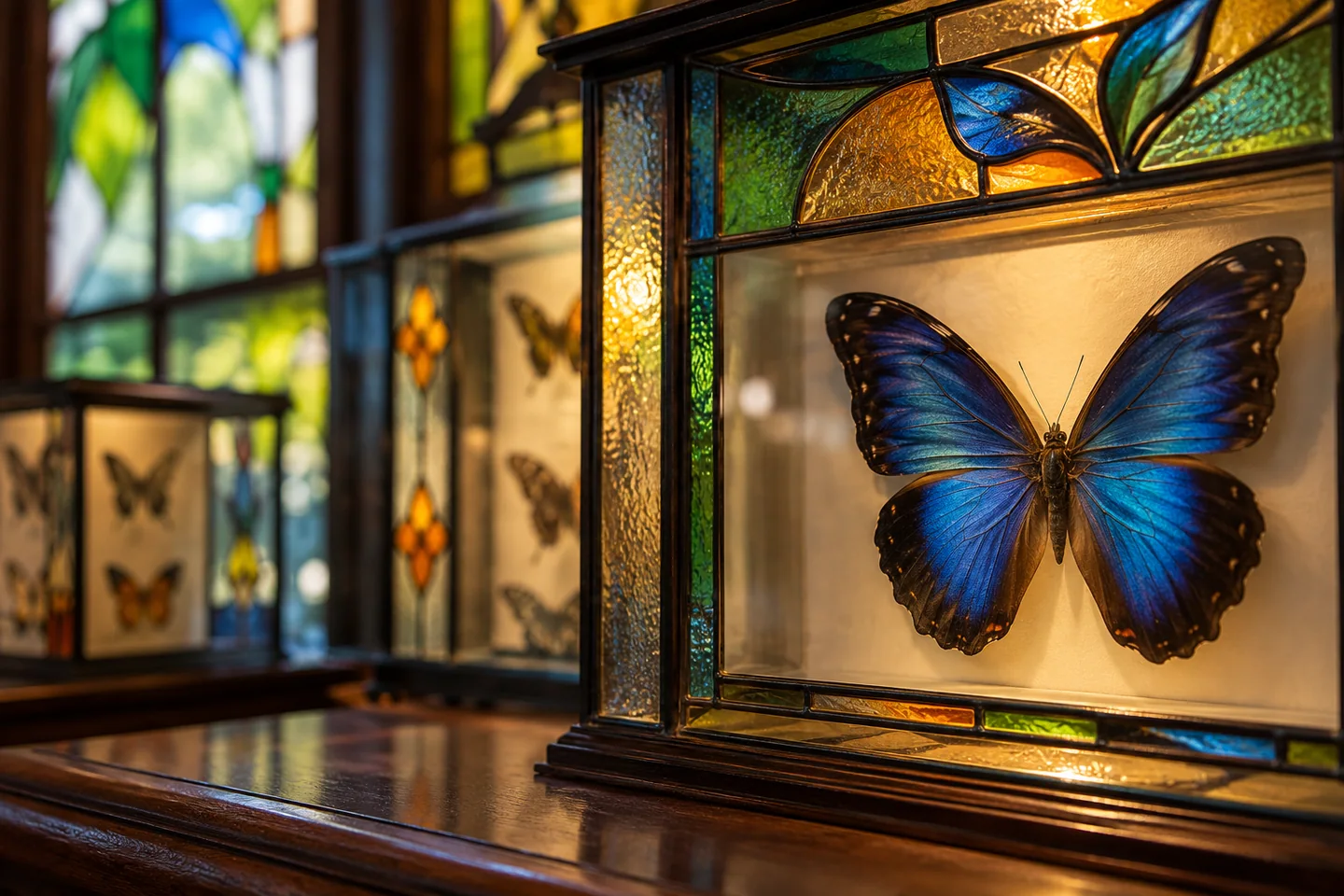 The Butterfly & Insect Museum — AI-generated editorial illustration