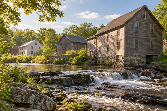 Thorndike Mill — AI-generated editorial illustration