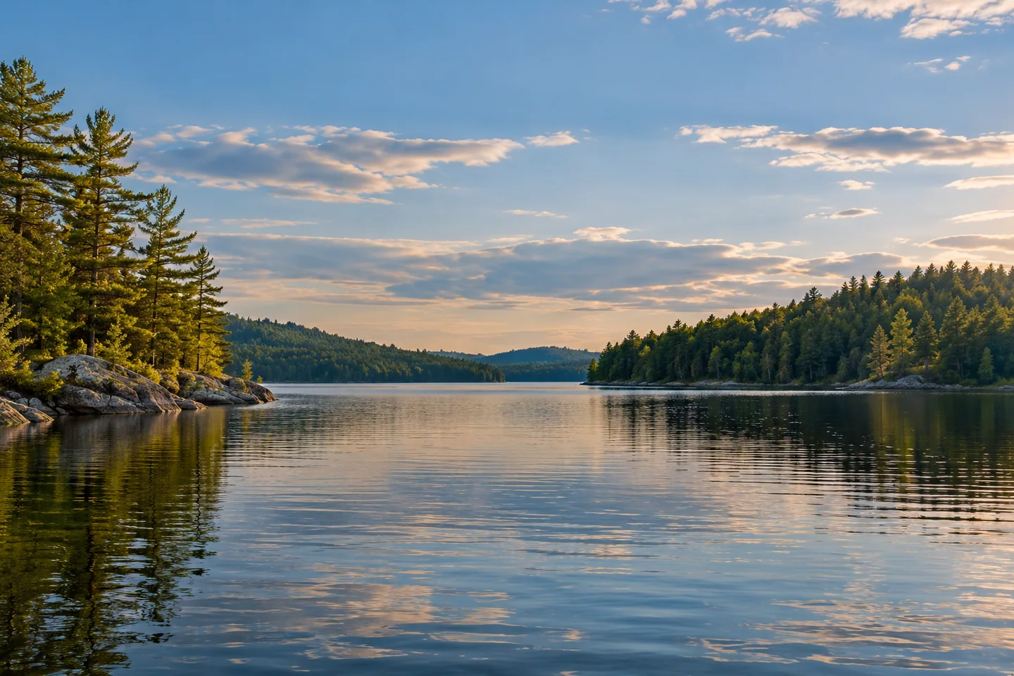 Upper Range Pond — AI-generated editorial illustration