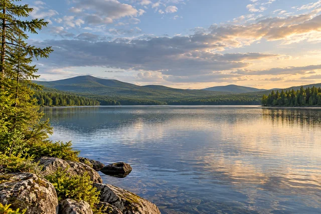 Webster Lake — AI-generated editorial illustration