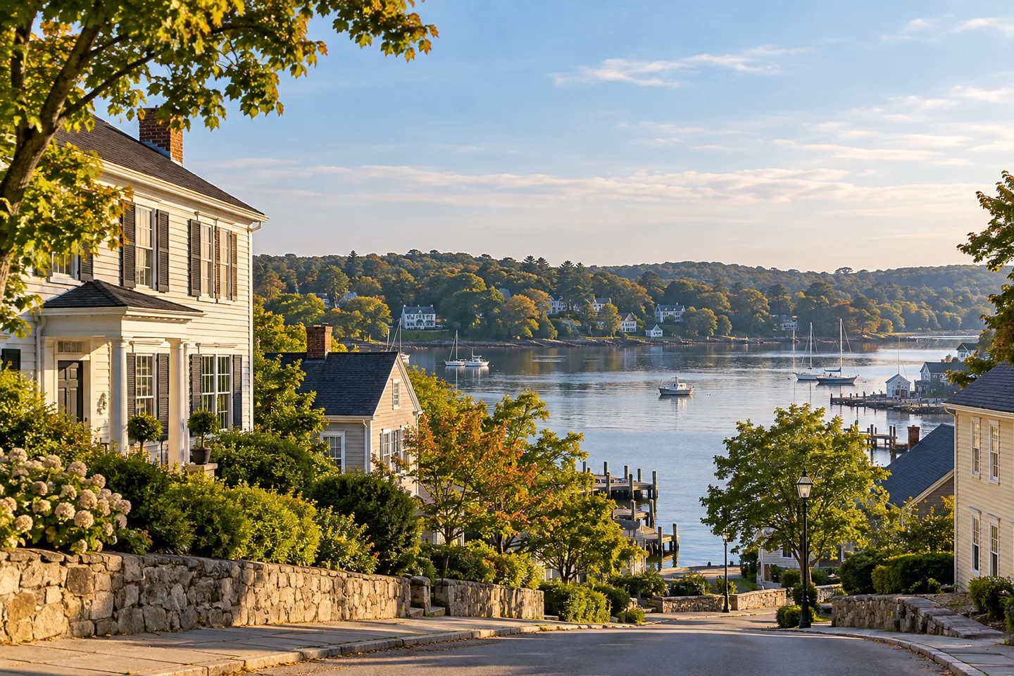 Wiscasset Historic District — AI-generated editorial illustration